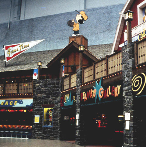 Camp Snoopy at the Mall of America